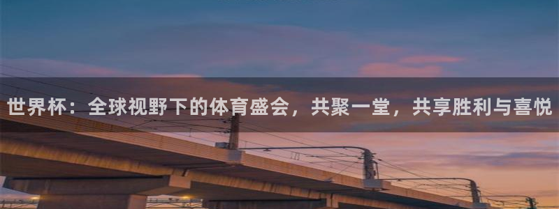 世界杯在线直播入口：世界杯：全球视野下的体育盛会，共聚一堂，共享胜利与喜悦